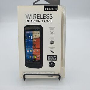 Incipio Wireless Charging Case for Moto X Motorola XT1058 Black Brand New Sealed